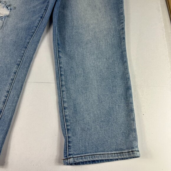 Kut From The Kloth Jeans Women's 35x24 Catherine Straight Crop Blue Denim Tag 14 - Picture 5 of 16